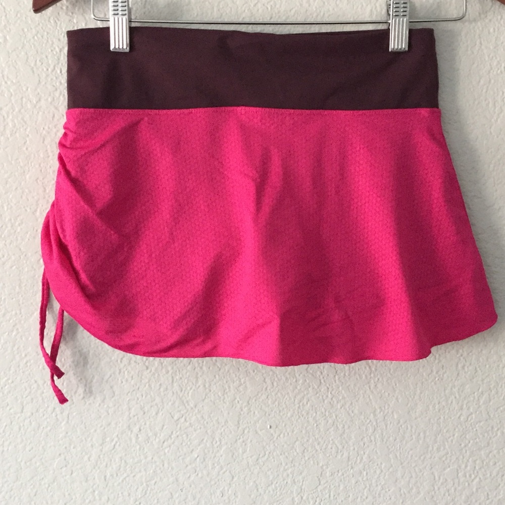 Patagonia running skort skirt XS pink
